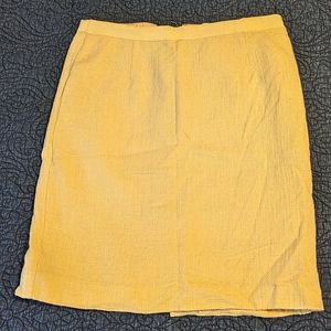 Yellow Banana Republic Pencil Skirt